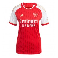Arsenal Ben White #4 Domáci Ženy futbalový dres 2023-24 Krátky Rukáv